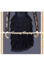 Identity V Perfumer Fatal Affection Black Formal Dress Cosplay Costume
